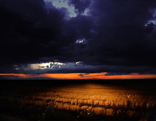 road sunset storm oklahoma field sony sunflower prairie praire