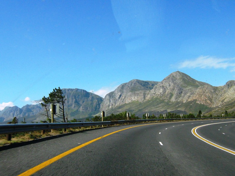 The Hottentots Holland mountains