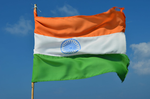 Flag of India - Photo credit Sanyam Bahga