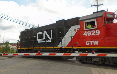 railroad railroadtracks locomotive grandtrunkrailroad grandtrunkwestern canadiannational richmond michigan