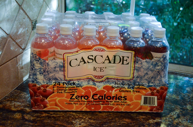 A package of a variety of sparkling waters.