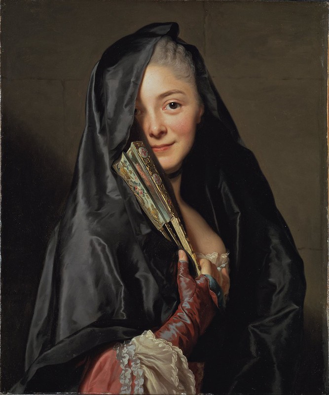 Alexander Roslin - The Lady with the Veil (the Artist's Wife)