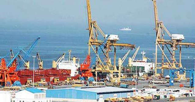 China controls Gwadar port in Balochistan province of Pakistan. PHOTO courtesy by: Business Recorder