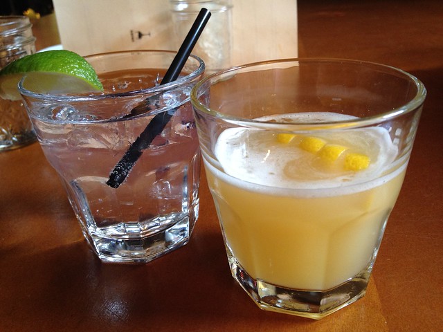 G&T and Whiskey Sour