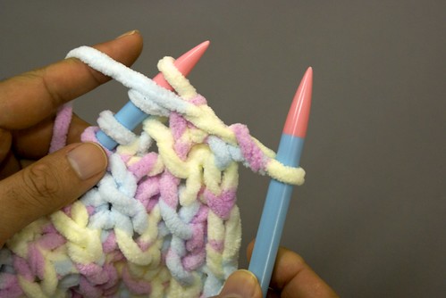 裏編み