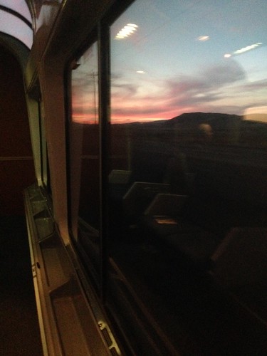 sunset train amtrak coaststarlight
