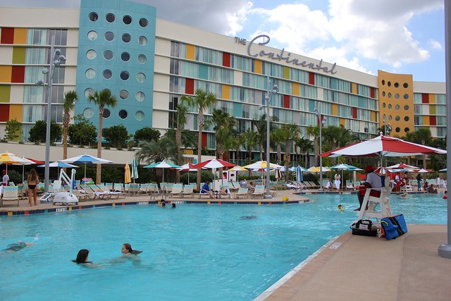 Cabana Bay Beach Resort lazy river at Universal Orlando