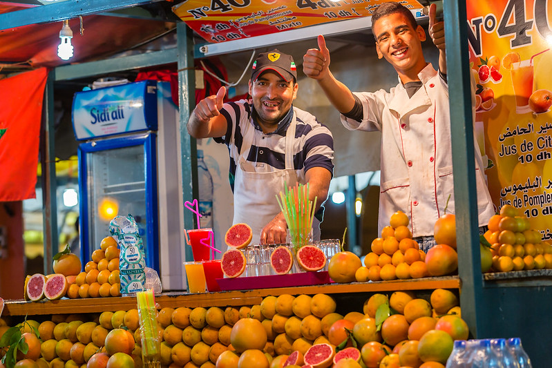 Vendors of Citrus juices