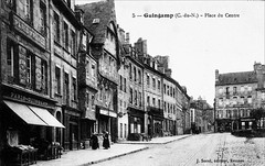 Guingamp, place du centre vers 1910 - Photo of Moustéru