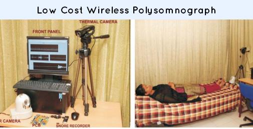 Low Cost Wireless Polysomnograph