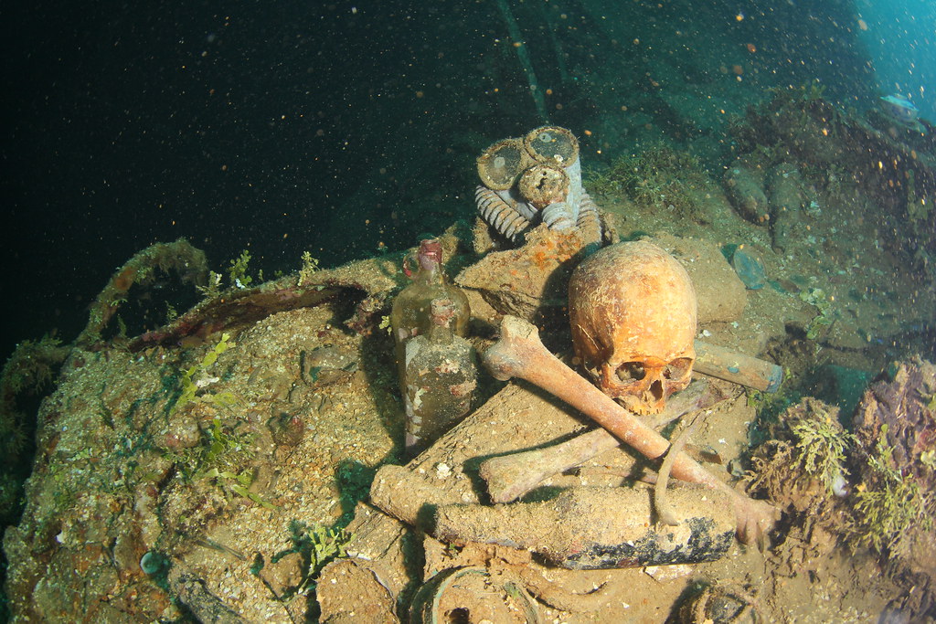 Wrecks of Truk  Lagoon  by Catherine Marshall Flickr Blog
