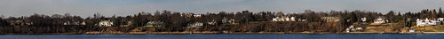 road houses homes autostitch panorama fall canon river eos rebel newjersey nj og monmouthcounty middletown fairhaven navesink 2013 550d t2i efs18135mmf3556is