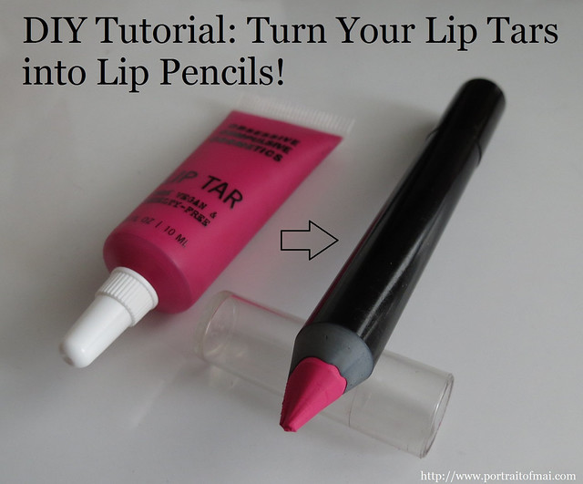 Lip Tar into Lip Pencil