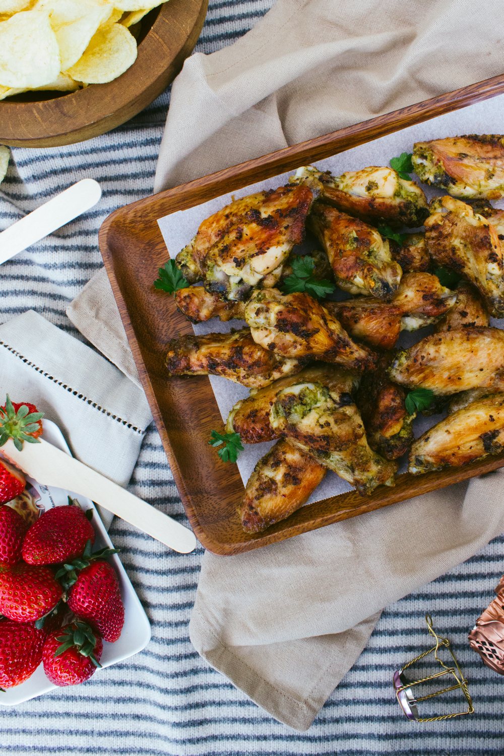 Quick Ginger Chicken Wings