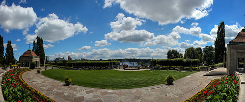 summer sky panorama ontario canada clouds garden jardin niagara falls ciel été nuages 2013 oakesgardentheatre