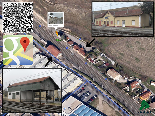 tren google googlemaps maps estación streetview vía navarra ferrocarril renfe nafarroa adif noain