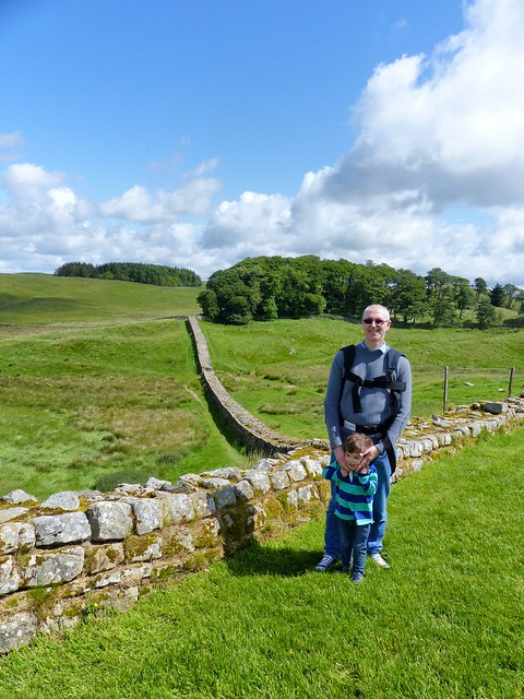 At Housesteads Roman Fort along Hadrian's Wall