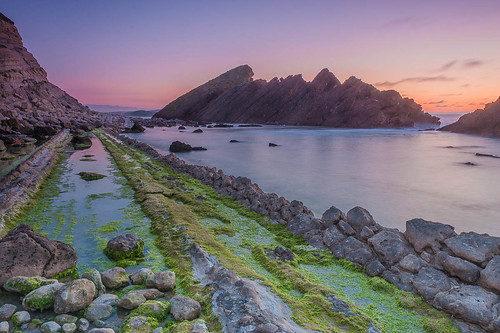 sunset verde sol de playa el madero puesta santander cantabria cantábrico liencres somocuevas