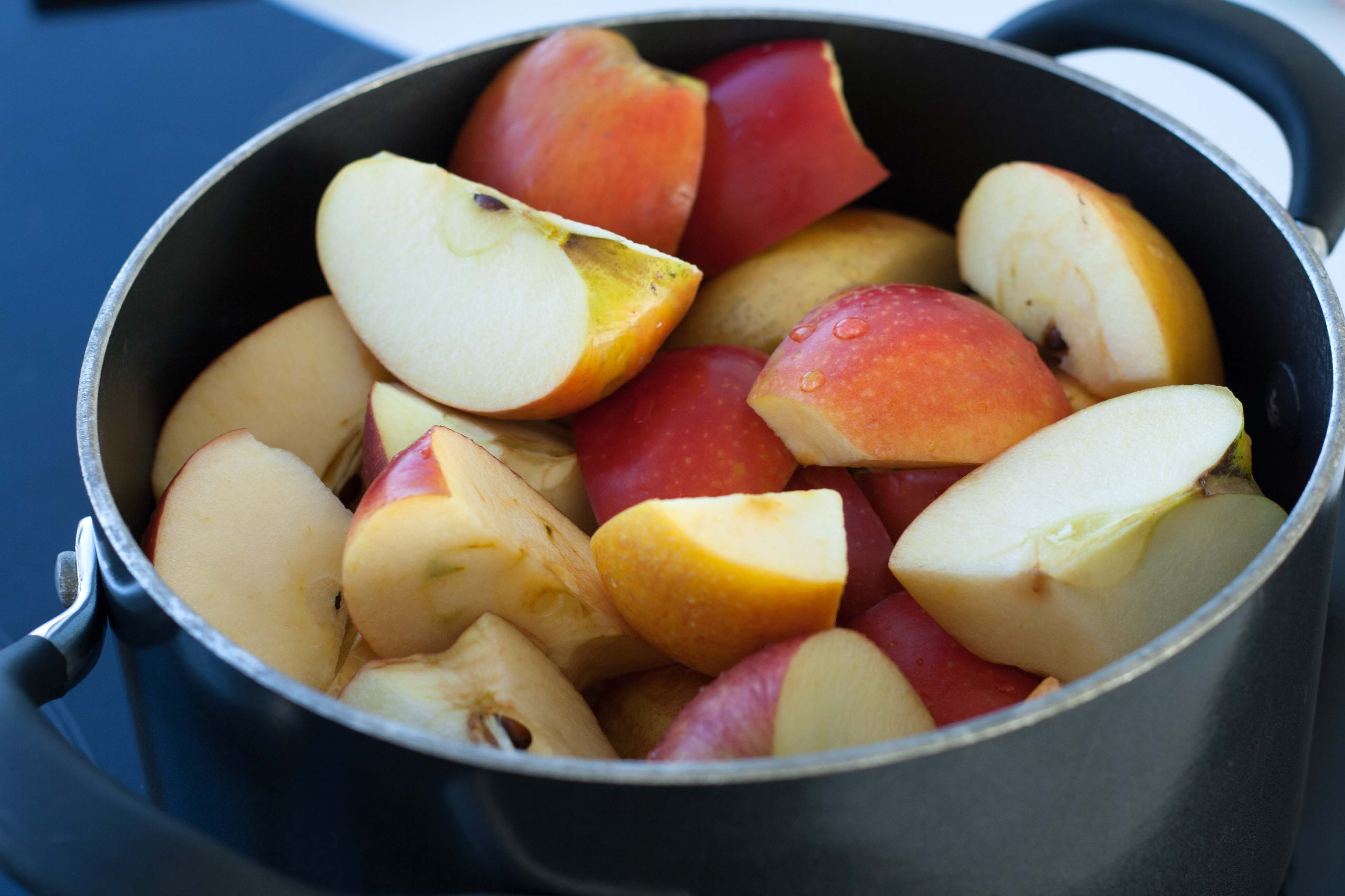 Opskrift på hjemmelavet Æblesmør med vanilje & kanel, apple butter