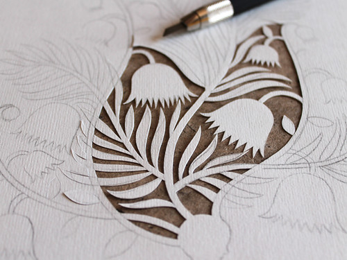 papercutting-in-progress