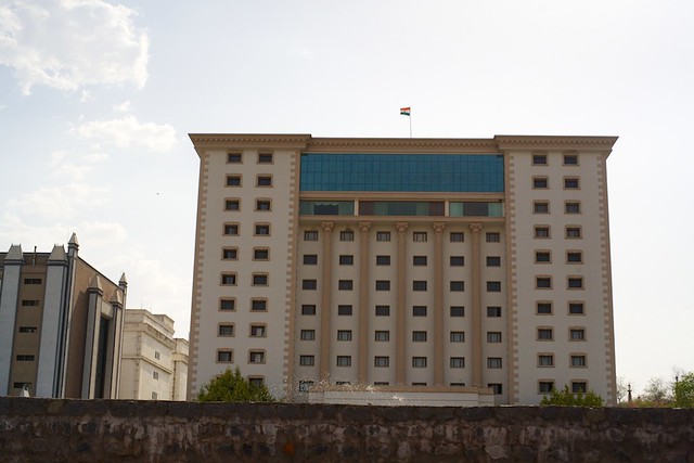 a replica of a government building