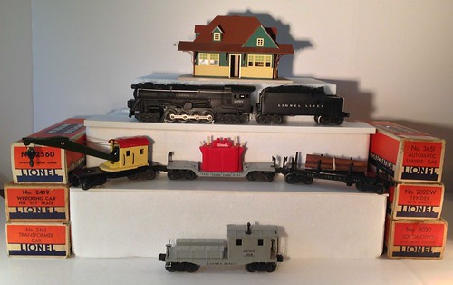 Lionel Post War Train 1441WS Contents 1947 Boxed Engine Tender Cars Trans