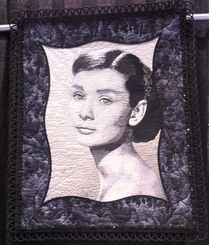 Beyond Beauty (Audrey Hepburn)~ Quilt by Jan Reed