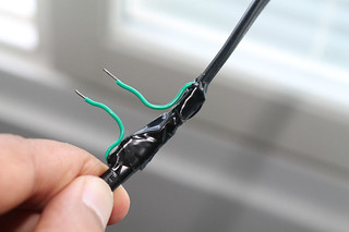 Step 5- Cover the soldered(connected wires) using an adhesive insulation tape