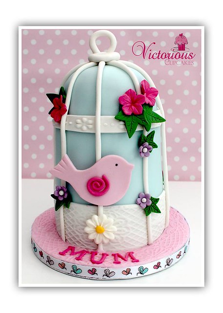 Birds Cage by Victorious Cupcakes