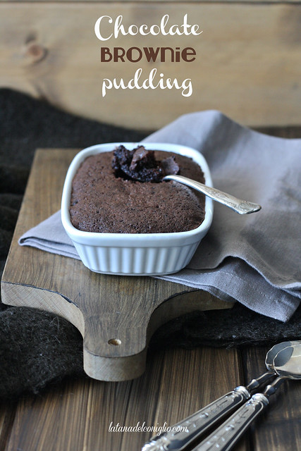 chocolate brownie pudding