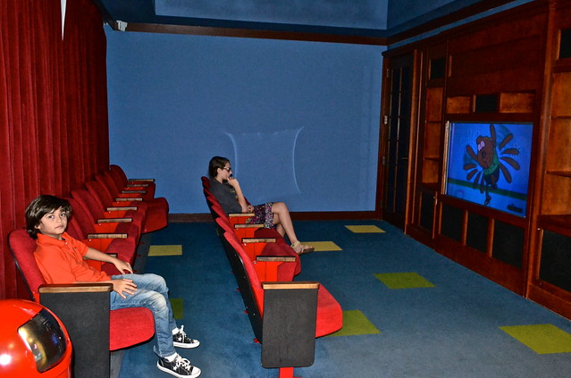  movie theather at The Breakers Hotel, Palm Beach, Florida 