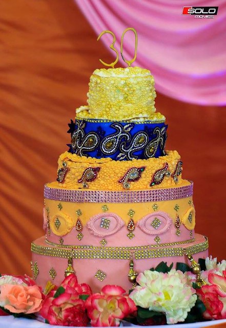 Indian Style Colourfull Cake by Sindu Raj