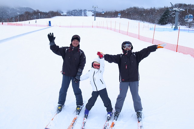 ski course in Furano