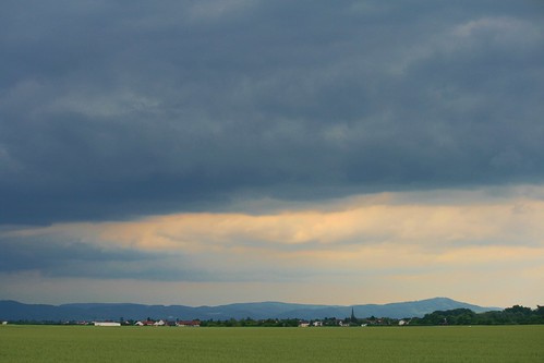 nature clouds germany landscape deutschland day cloudy wolken landschaft rheinebene odenwald erfelden ivlys