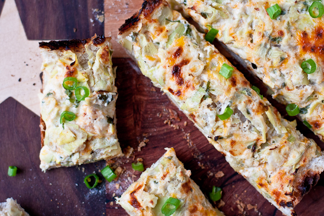 Crab & Artichoke Bread