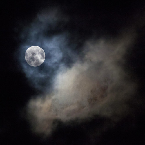 moon night clouds mond midsummer nacht wolken fullmoon vollmond midsommer