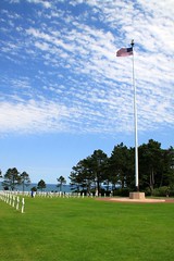 Normandy American Cemetery at Colleville-sur-Mer, France