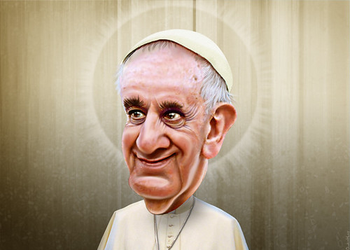 Pope Francis - Caricature