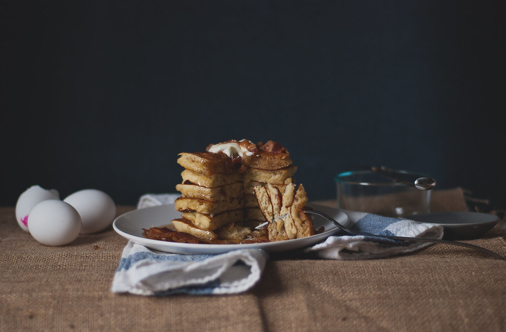 Bacon "Buttermilk" Pancakes