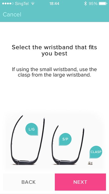 Fitbit  Flex iOS App - Step 4