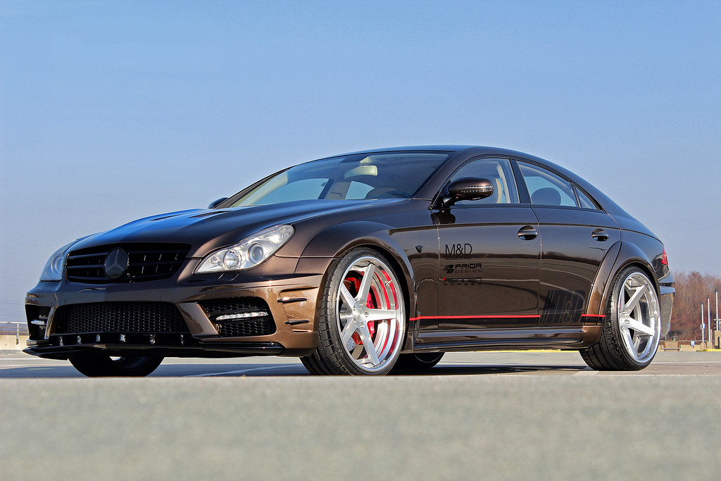 Mercedes Cls W219 Full Wide Body Kit Cls550 Cls55 Cls63 Amg 63 Front