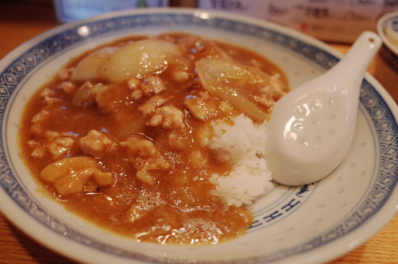 神戸杏杏咖哩飯セットの咖哩飯