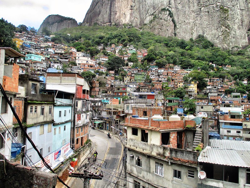 Looking through Rocinha favela