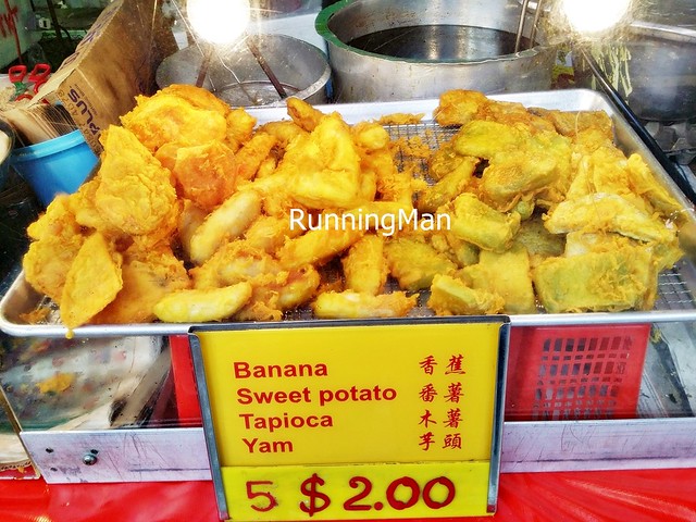 Pasar Malam Night Market 21 - Dessert Fritters - Fritter Banana Goreng Pisang, Fritter Sweet Potato, Fritter Yam, Fritter Tapioca