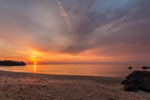morning sea sky sun beach nature water stone clouds sunrise landscape sand ukraine seasore azovsea sedovo
