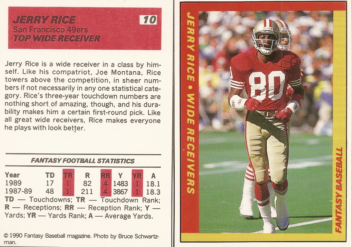 1987 JERRY RICE San Francisco 49ers FOOTBALL ACTION Glossy Photo 8x10 PICTURE! 