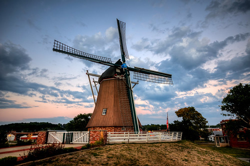 sunset windmill dutch illinois fulton dutchwindmill fultonillinois
