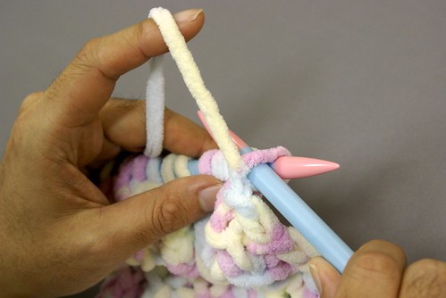 裏編み