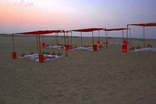 the lounge area in the dunes