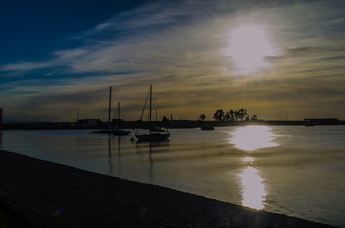 blue light sunset sea sky italy sun boat nikon puglia adriatic adriatico d5100
